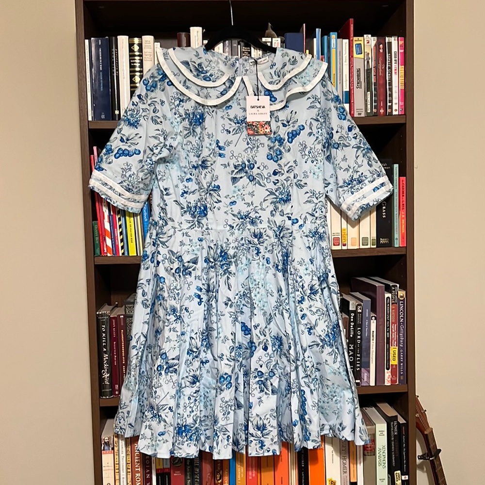 NWT Batsheva x Laura Ashley Kent Dress in Bramble Print 🫐🪻